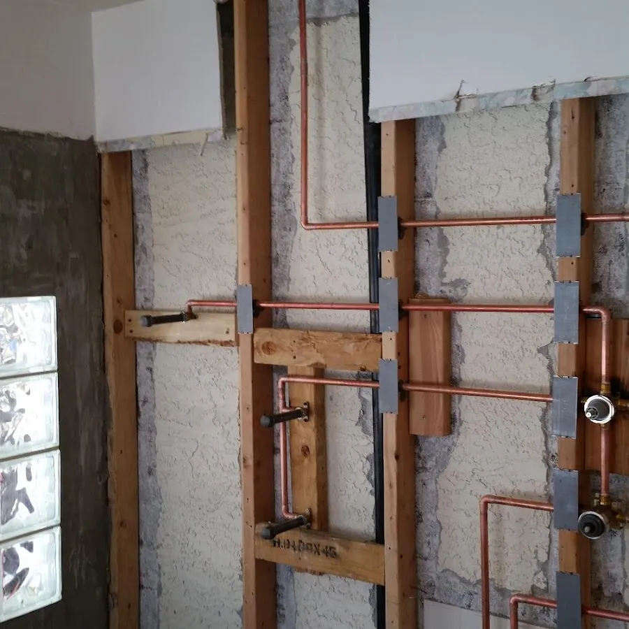 Copper pipe installation for Repiping in Country Club